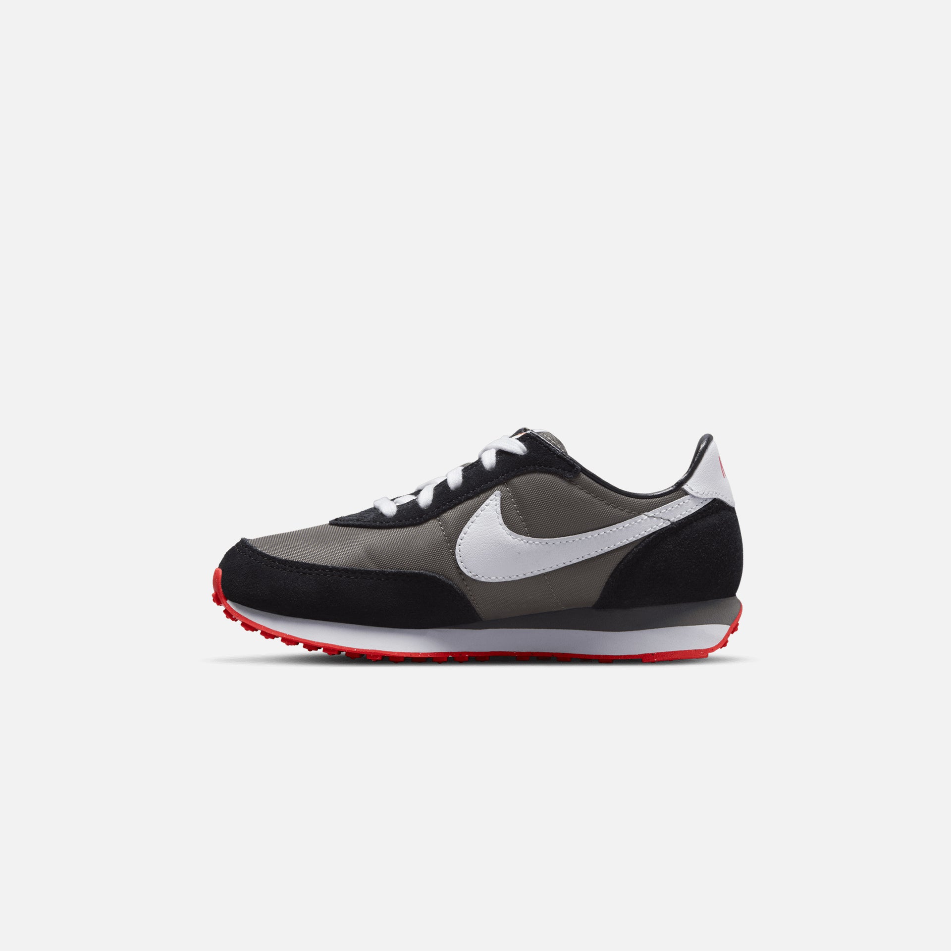 Nike Kids Waffle Trainer 2 - Flat Pewter / White / Black / Siren Red