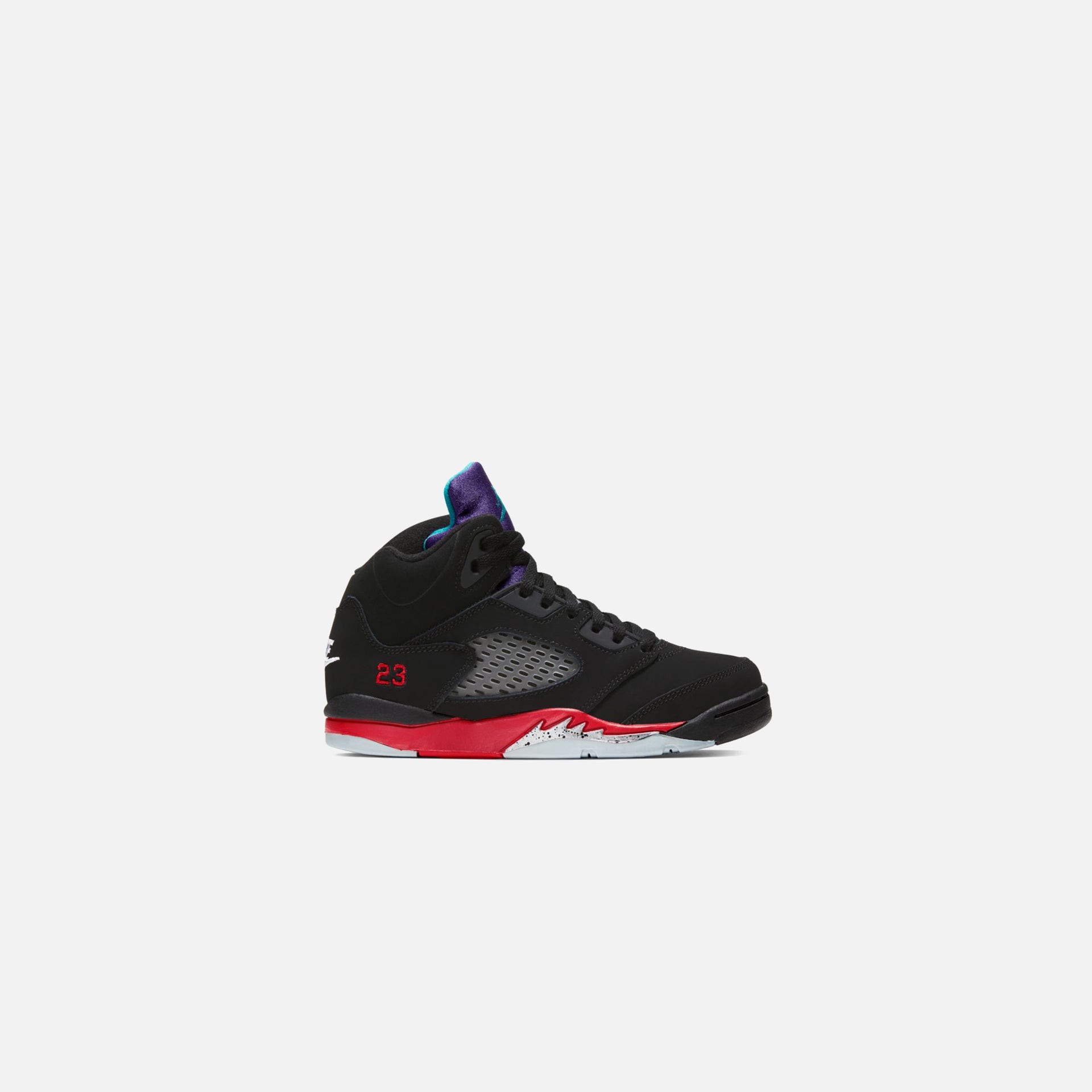 Nike Pre-School Air Jordan 5 Retro Top 3 - Black / Emerald / Fire / Grape