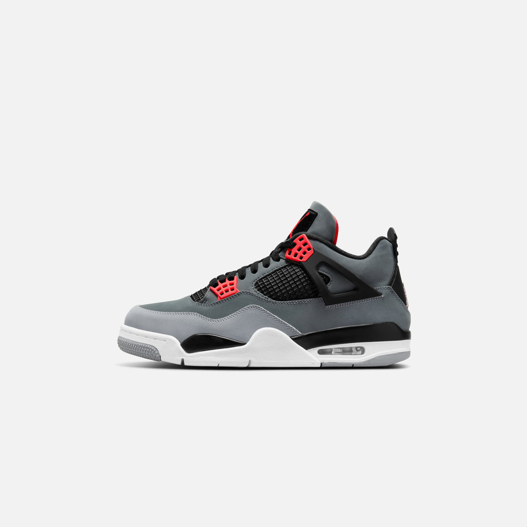 Nike Air Jordan 4 Retro - Dark Grey / Infrared / Black / Cement