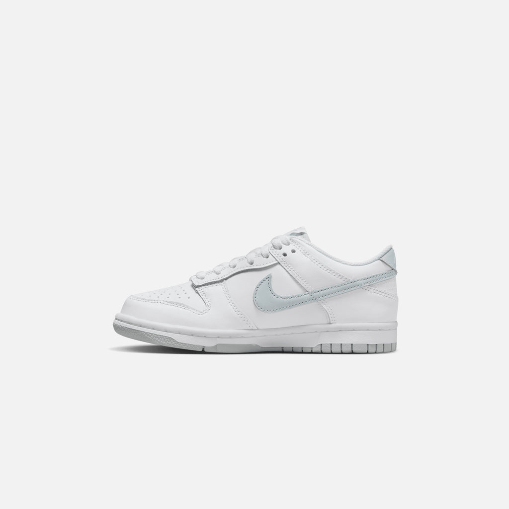 Nike Grade School Dunk Low - White / Pure Platinum â Kith