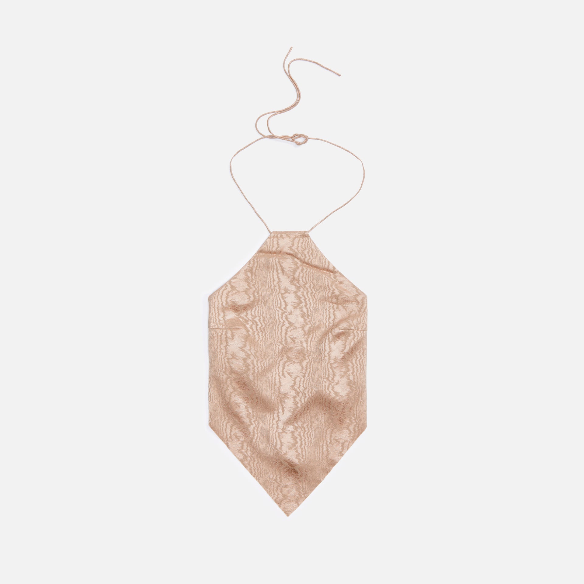 Dion Lee Woodgrain Leaf Back Top - Blonde