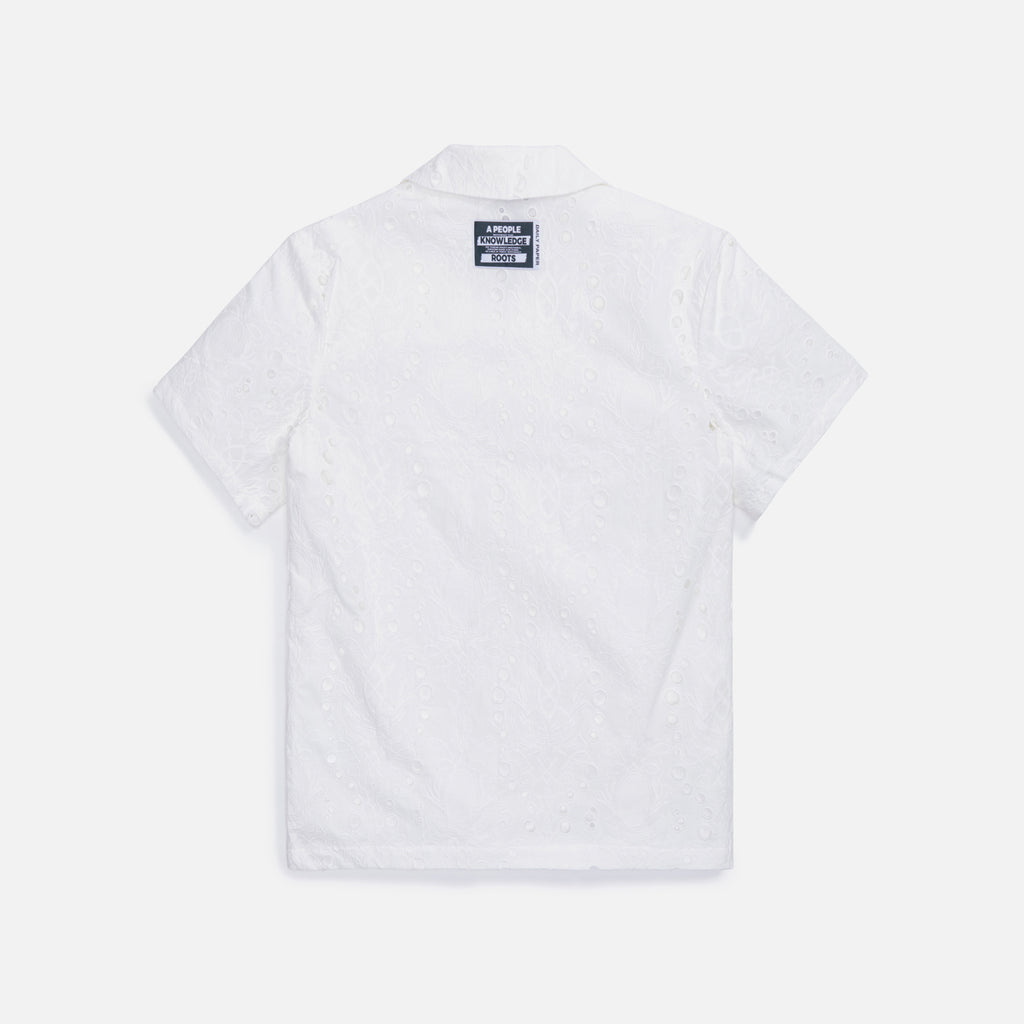 Daily Paper Kovan Lace Button Ups White Kith