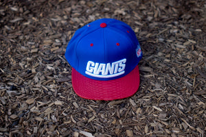 JUST DON New York Giants - Royal Blue / Red