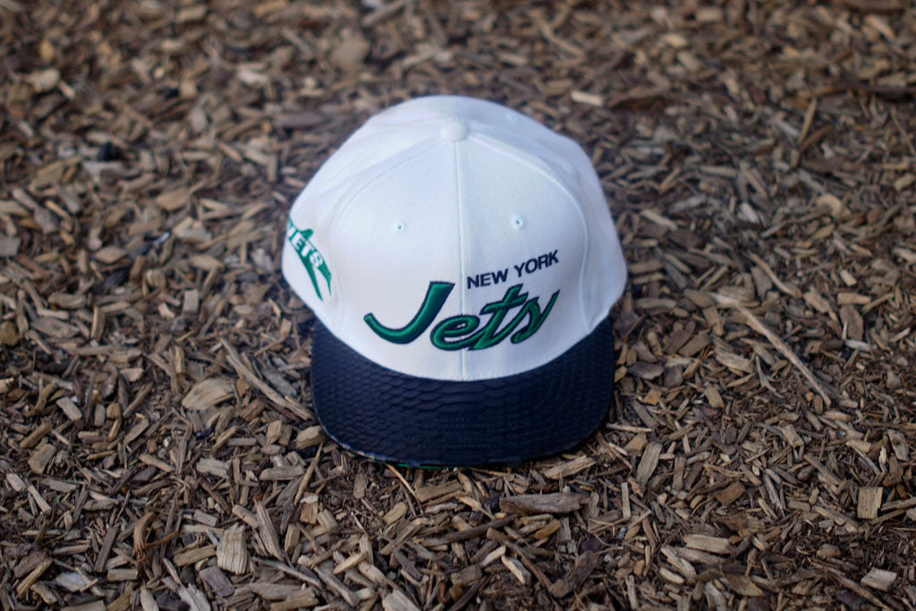 JUST DON New York Jets Script Logo - White / Black – Kith