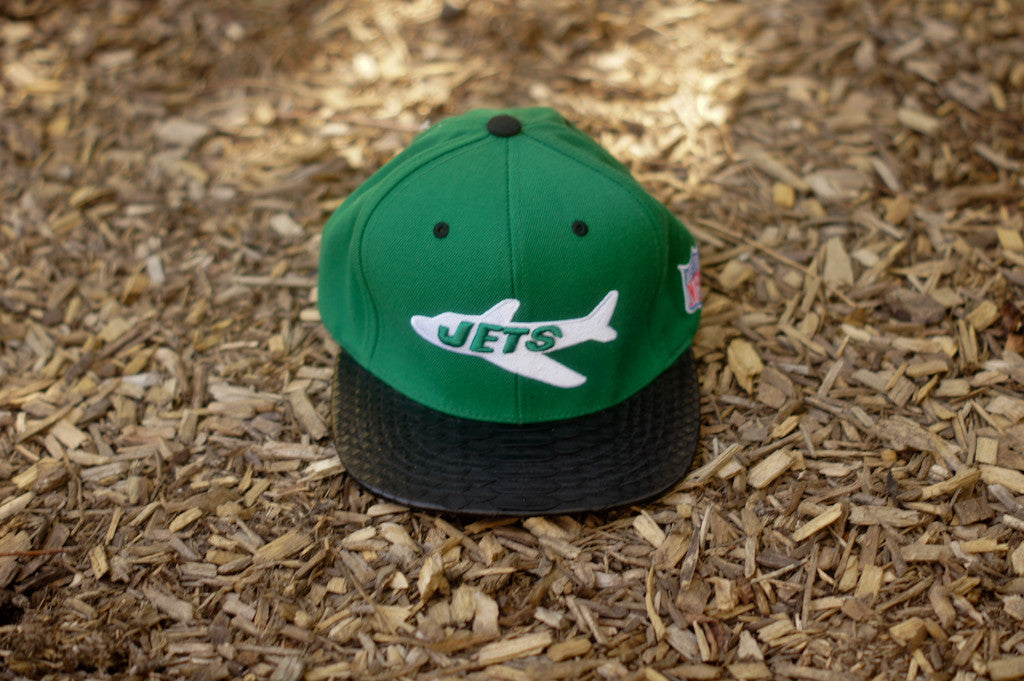 JUST DON New York Jets Plane Logo - Green / Black