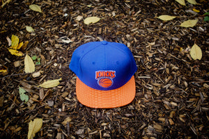 JUST DON New York Knicks Logo - Blue / Orange