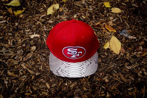 JUST DON San Francisco 49ers Logo - Red / Natural