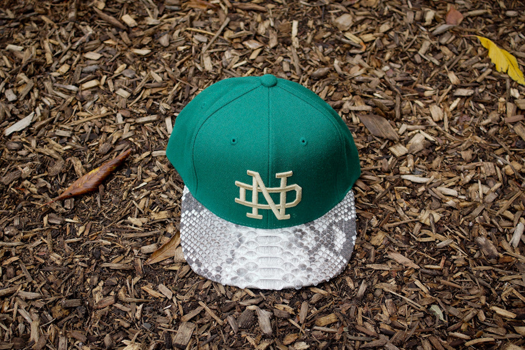 JUST DON University of Notre Dame Logo - Green / Natural