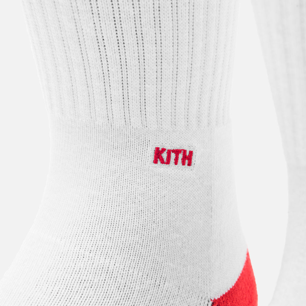 Kith x Coca-Cola x Stance Crew Sock - White