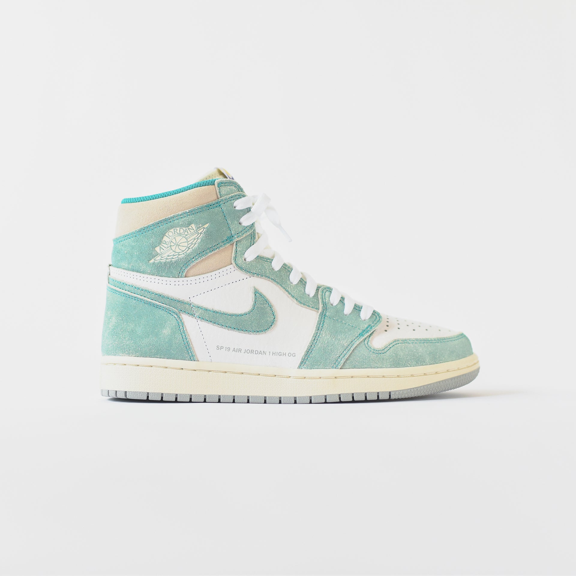 Nike GS Air Jordan 1 Retro High OG - Turbo Green / Sail / White