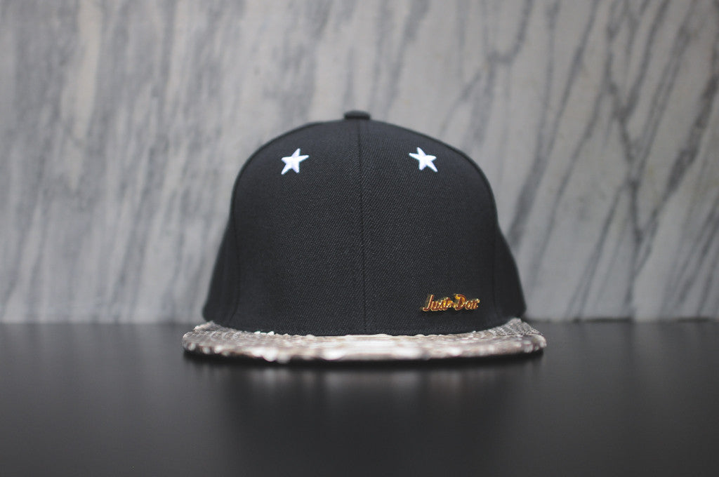 JUST DON Stars No Logo - Black / Natural