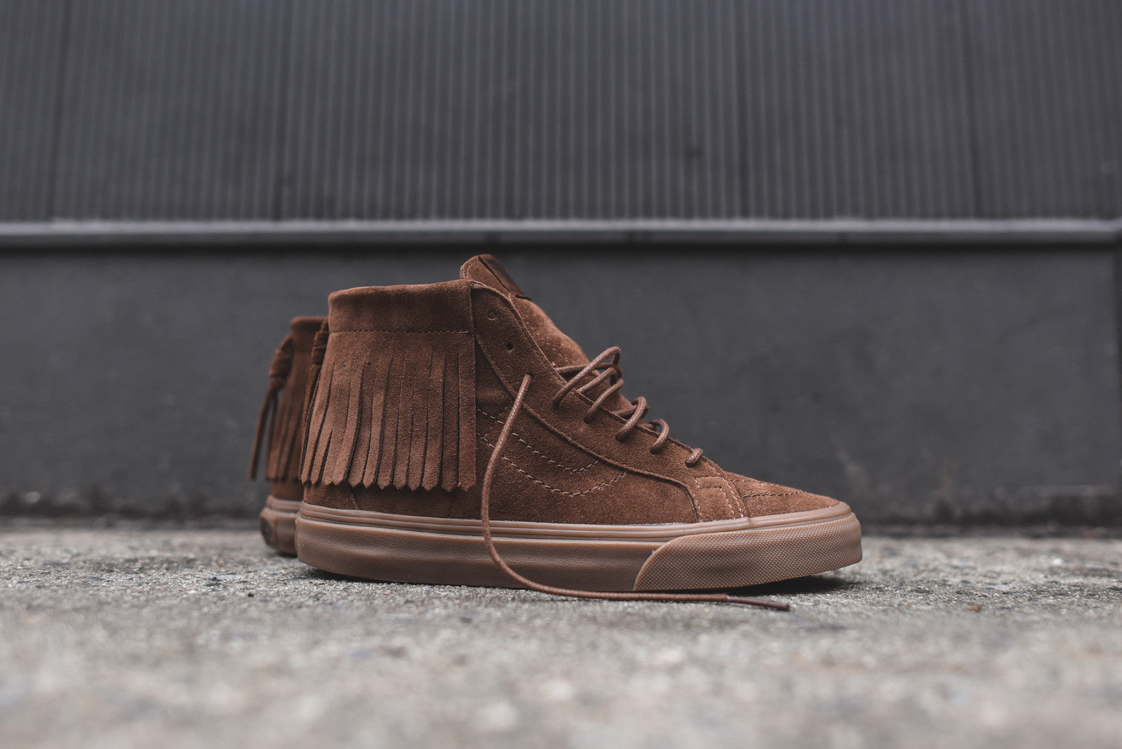 Vans WMNS Sk8-Hi Moc Bison – Kith - Main Image