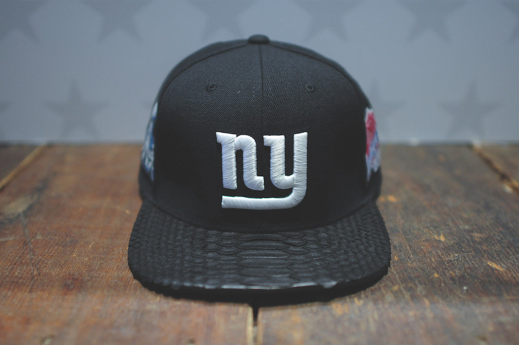 JUST DON Super Bowl New York Giants Logo - Black
