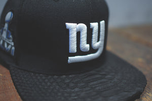 JUST DON Super Bowl New York Giants Logo - Black
