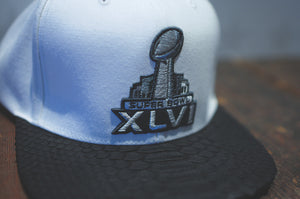 JUST DON Super Bowl XLVI - White / Black