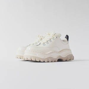 Eytys Angel Patent Leather Sneaker - White