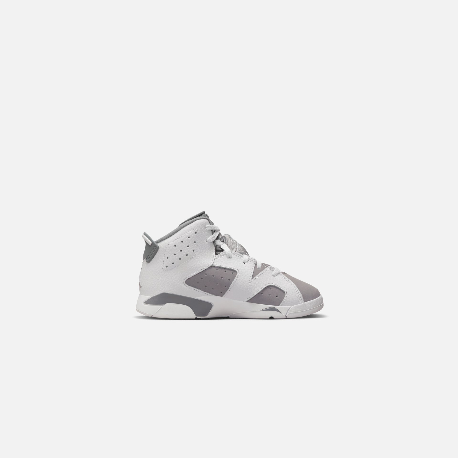 Nike Pre-School Air Jordan 6 Retro - White / Medium Grey / Cool Grey