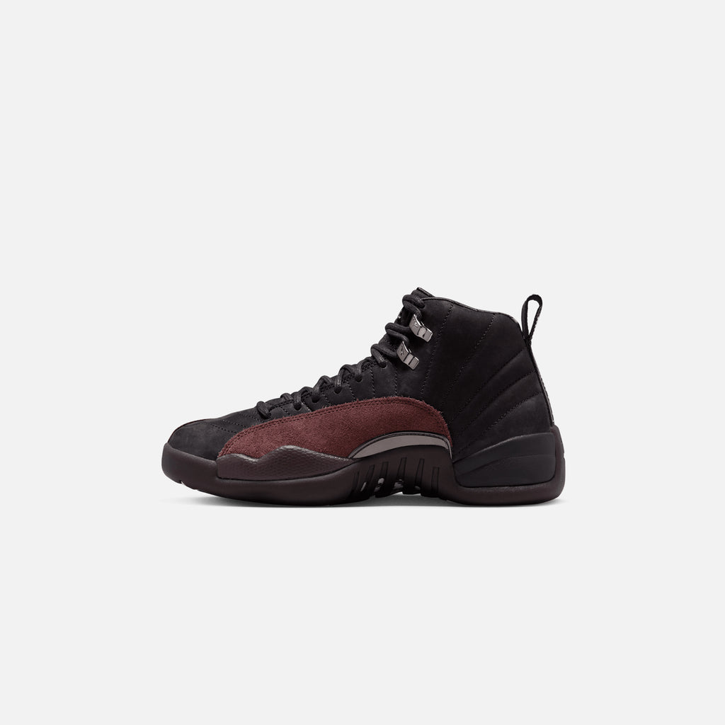 Nike x A Ma Maniére WMNS Air Jordan 12 Retro SP - Black / Burgundy