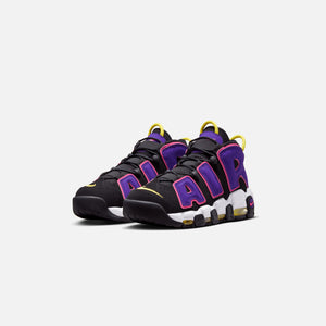 Nike Air More Uptempo `96 - Black / Multi Color / Court Purple