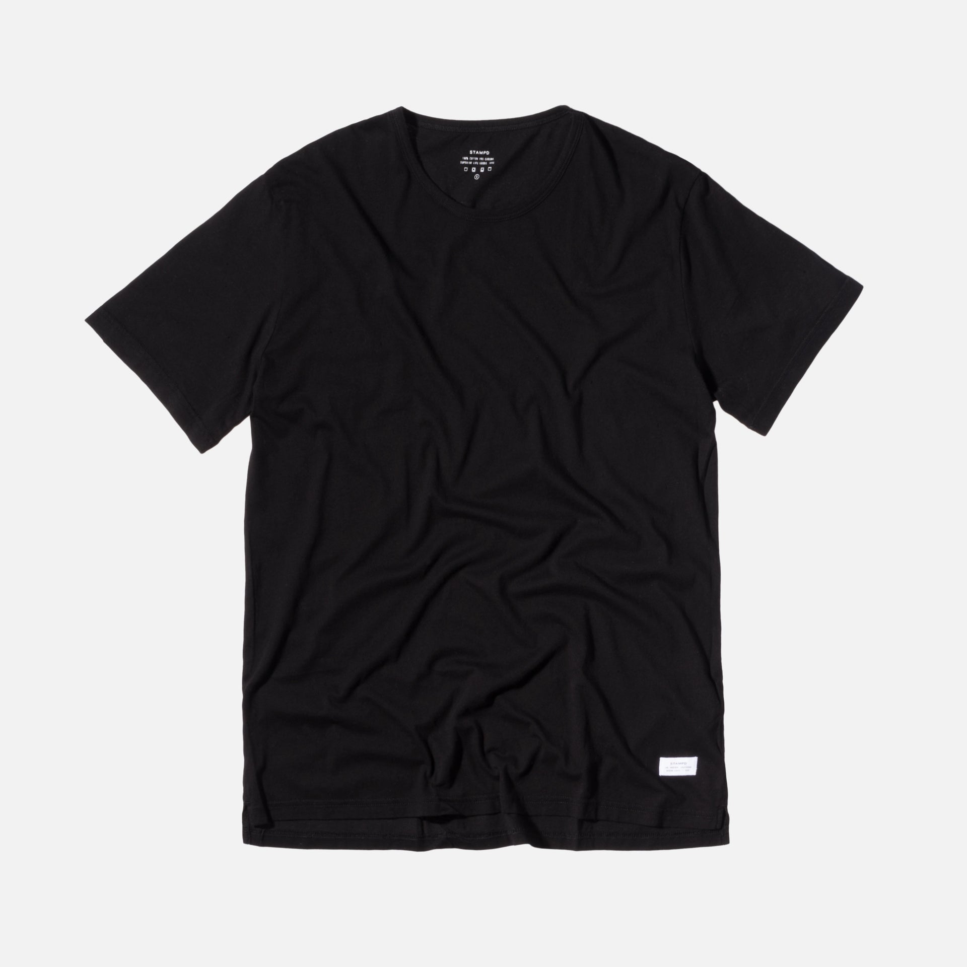 Stampd Distressed Voir Tee - Black