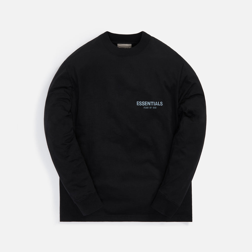 Essentials Long Sleeve Tee - Stretch Limo – Kith