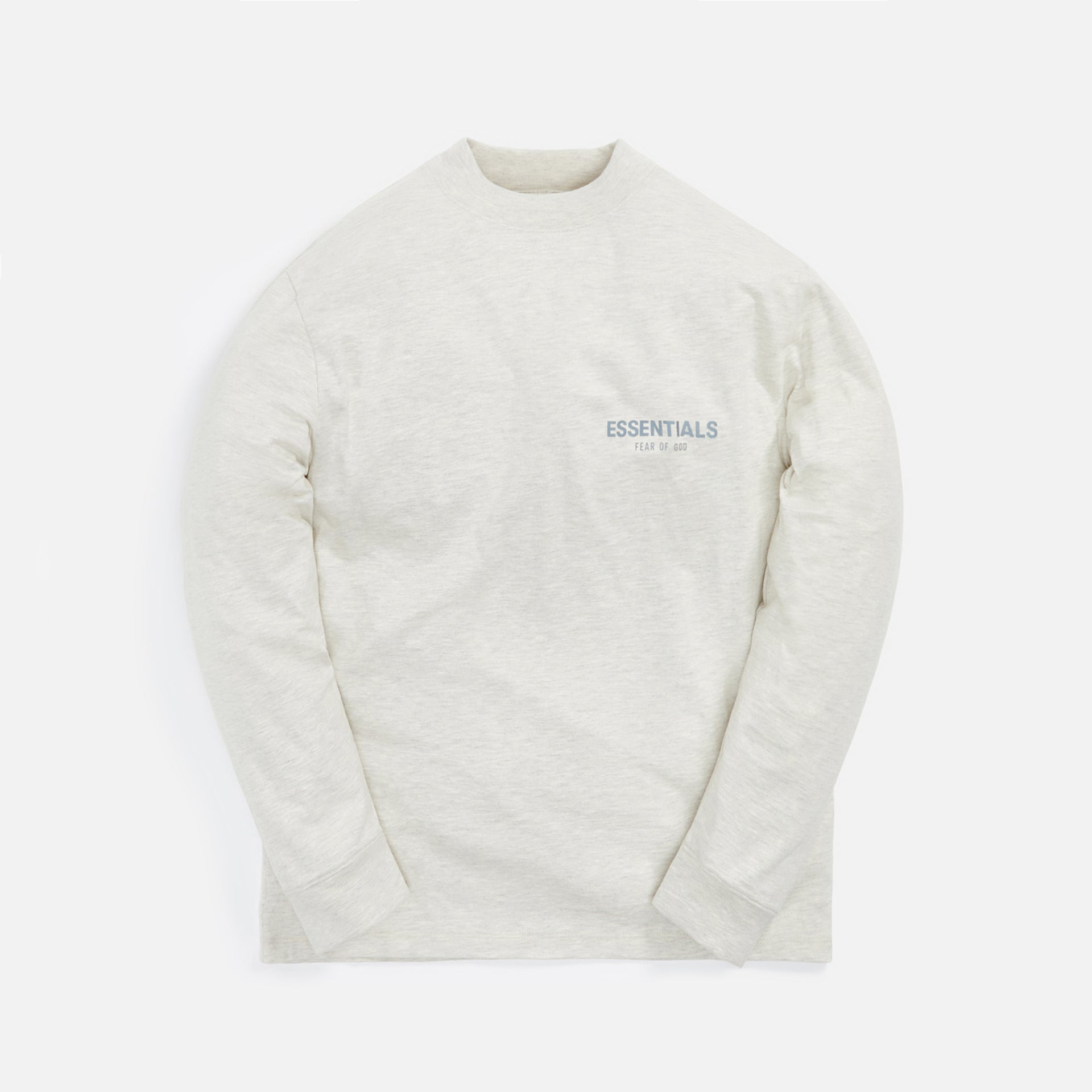 Essentials Long Sleeve Tee - Light Heather Oatmeal