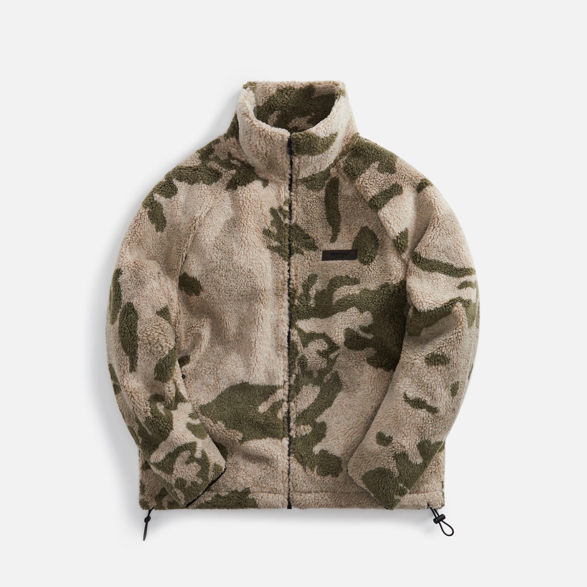 Essentials Polar Fleece Full Zip Jacket - Camo