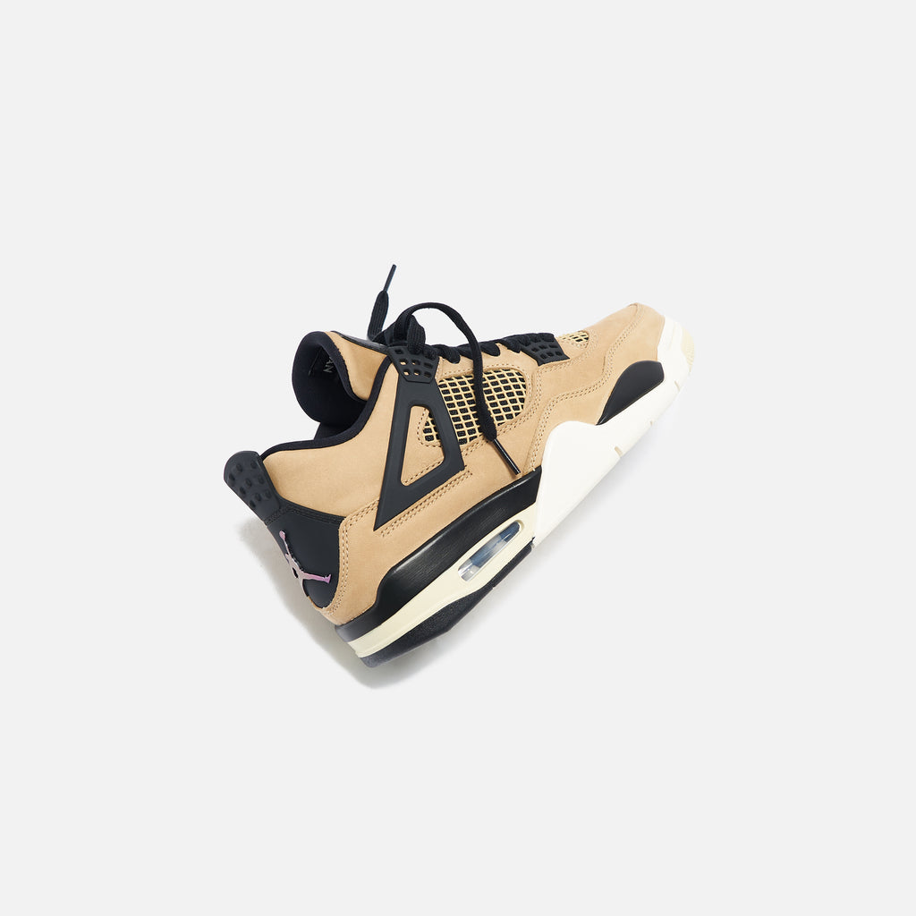 Nike WMNS Air Jordan 4 Retro - Mushroom / Black / Fossil / Pale