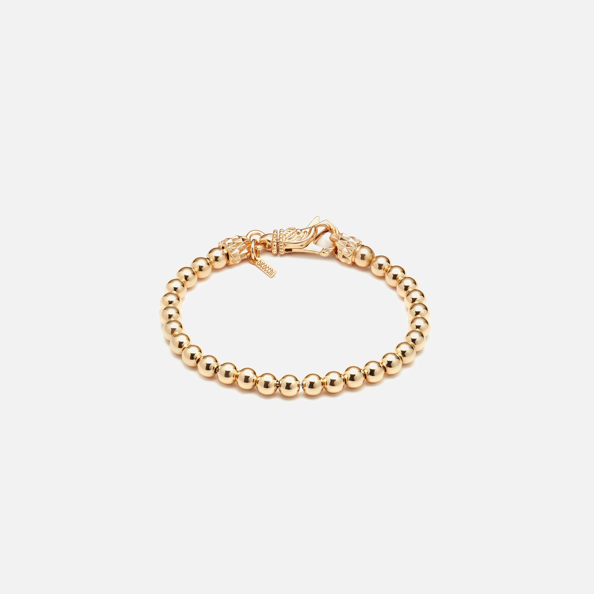 Emanuele Bicocchi Beaded Bracelet - 24k Gold Plated Silver