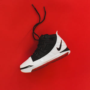Nike Zoom LeBron III - White / Black / Varsity Crimson