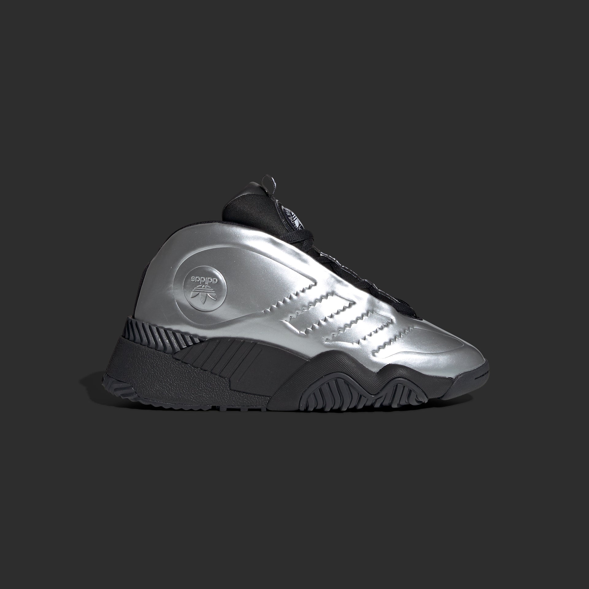 adidas Wang Futureshell - Platin Met S16 / Core Black