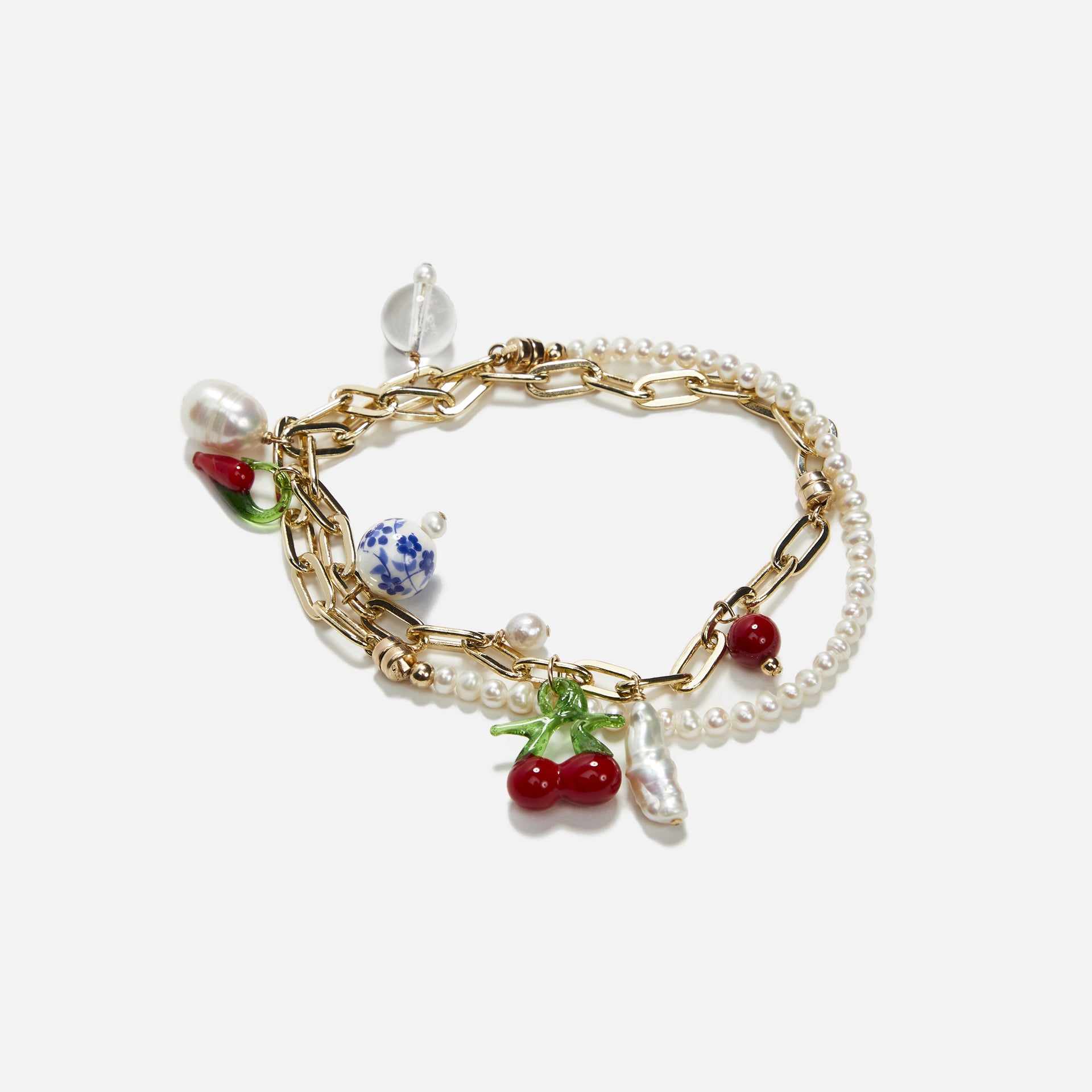 Eliou Chieti Triple Bracelet