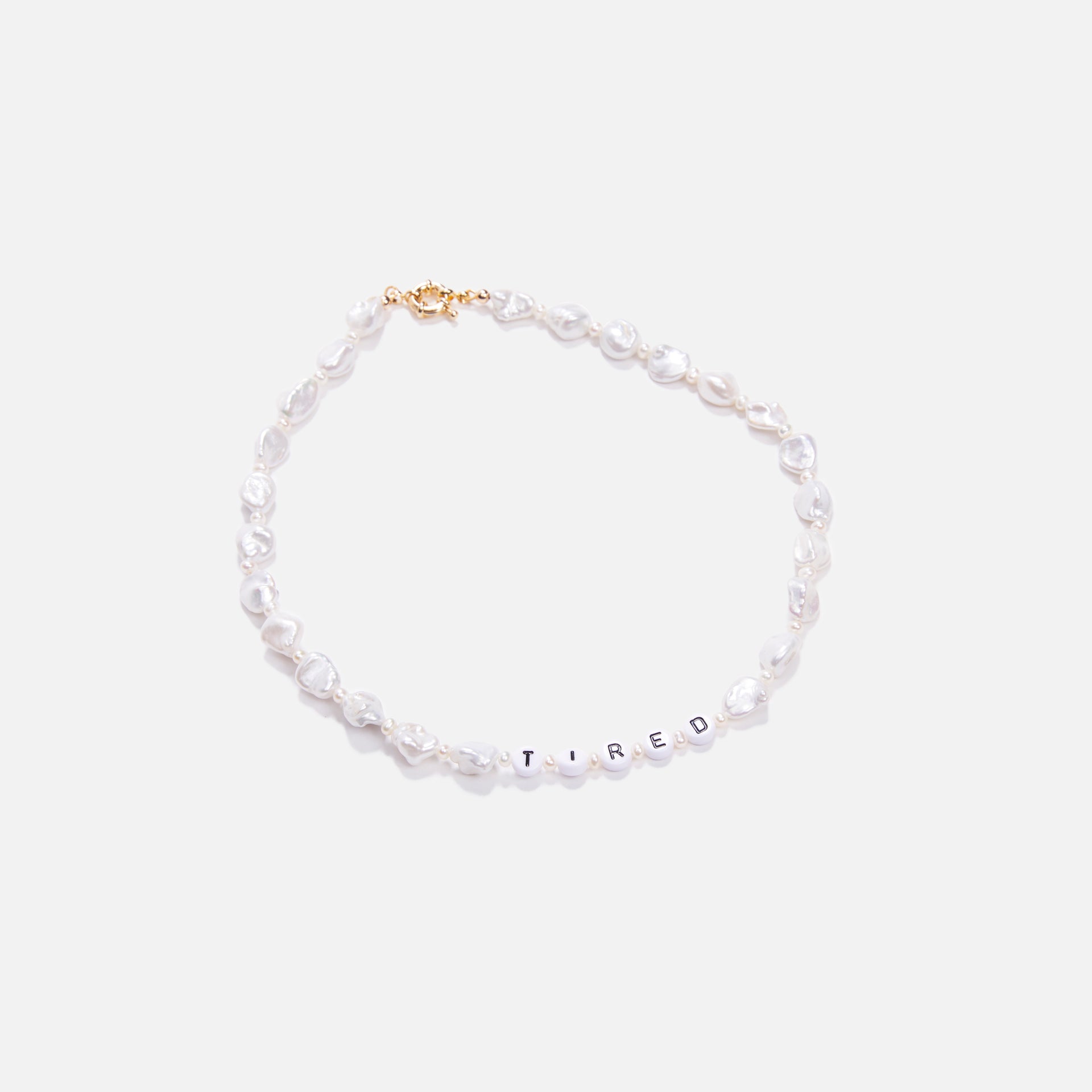 Eliou Tired Pearl Necklace