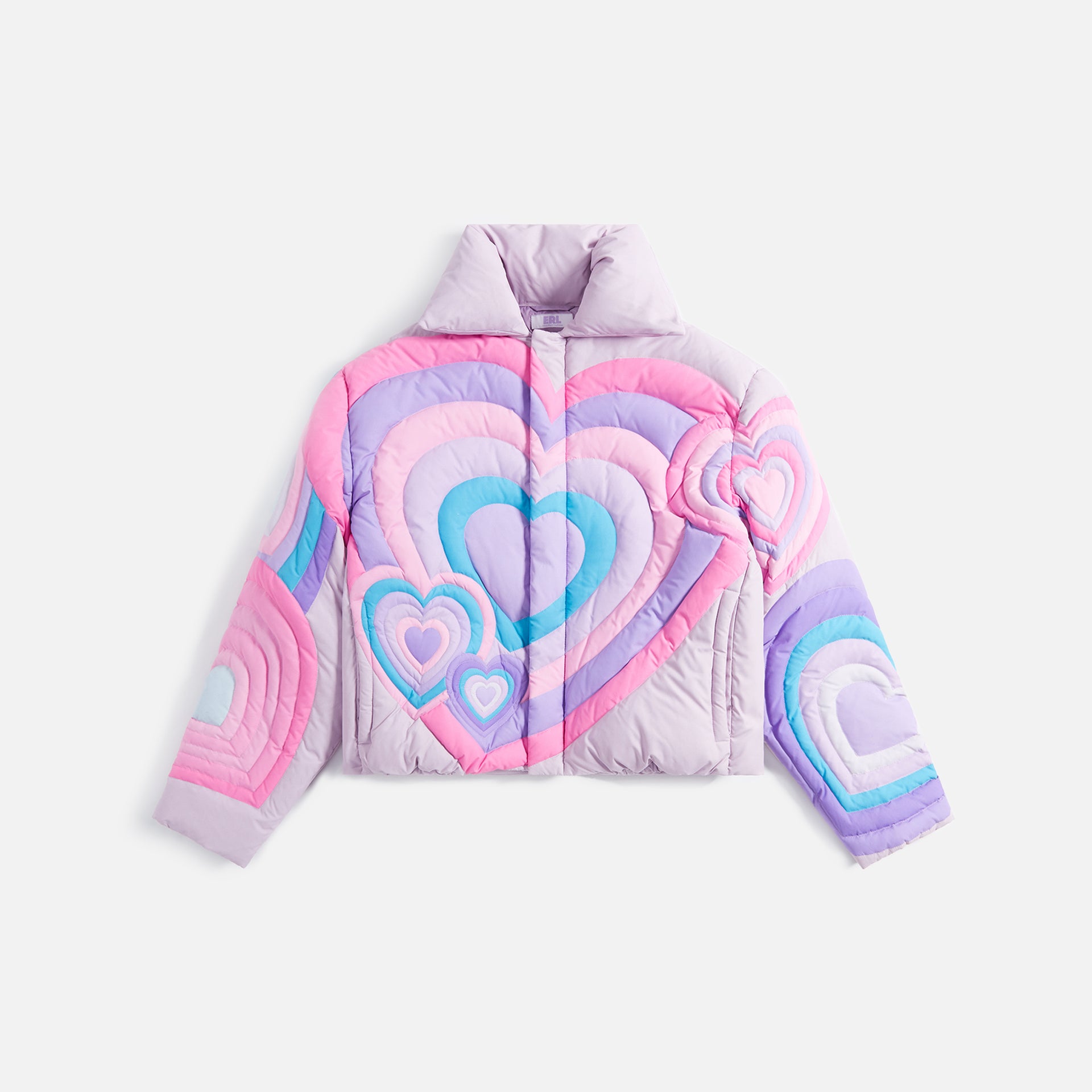 ERL Unisex Heart Puffer Woven - Purple