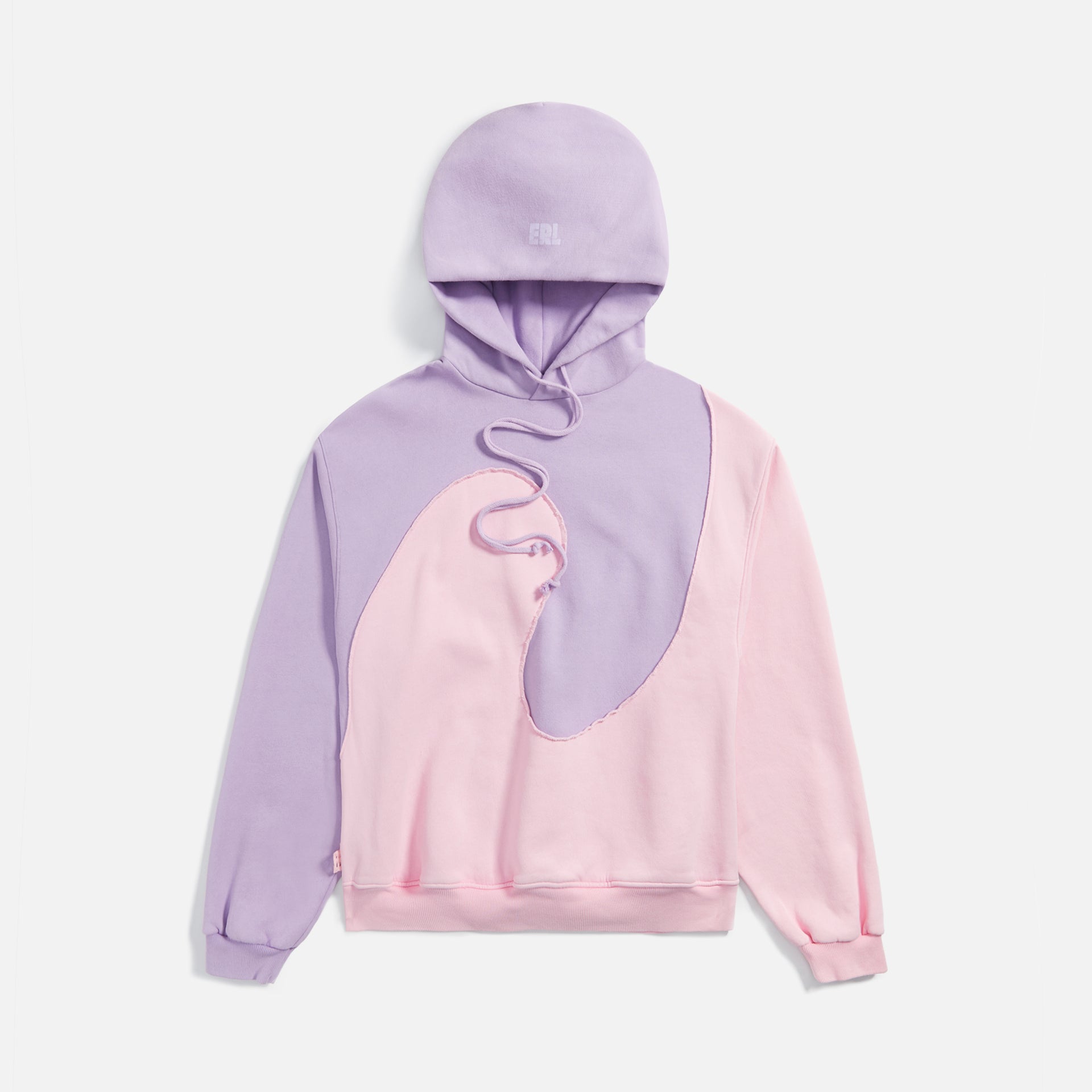 ERL Unisex Wave Hoodie Knit - Purple Pink