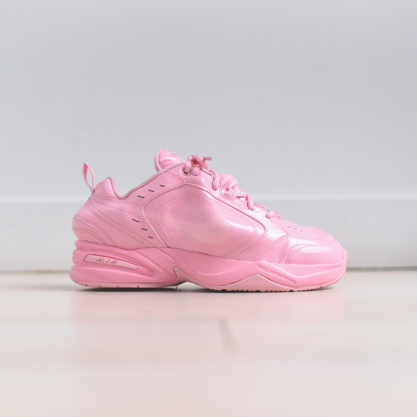 Nike x Martine Rose Air Monarch IV - Med Soft Pink / Black