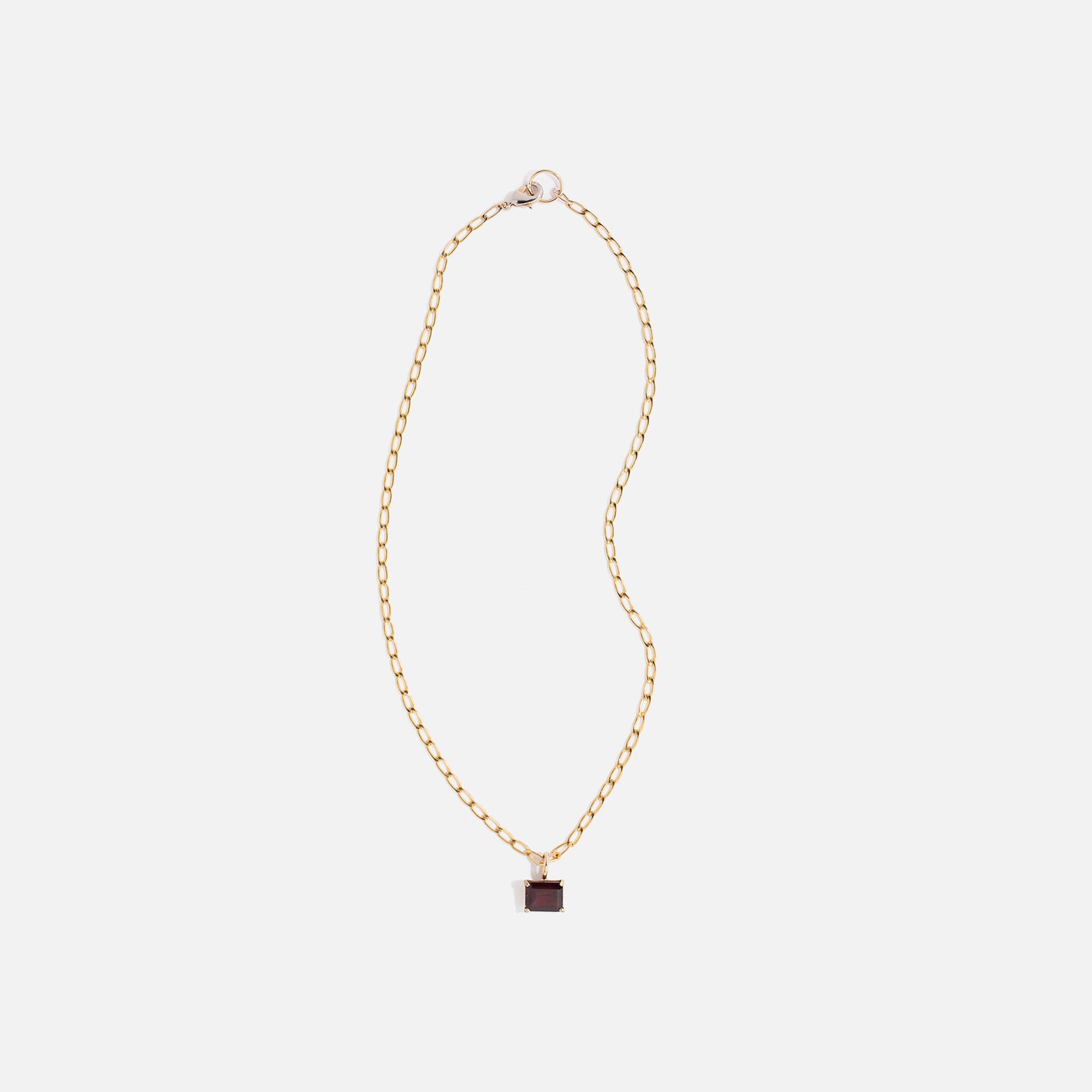 Faris Gem Necklace - Gold