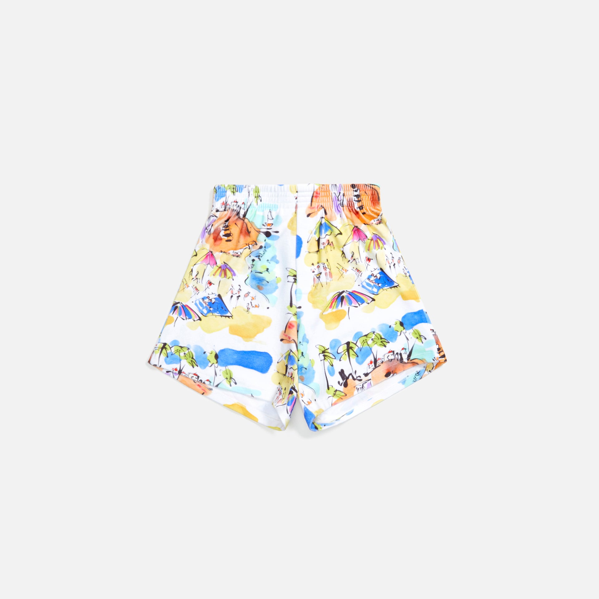 Frankies Bikinis Fifi Terry Short - Santorini