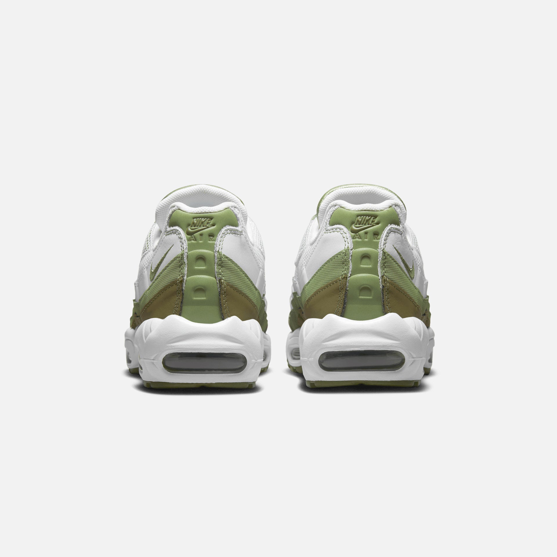 Nike Air Max 95 - White / Oil Green / Medium Olive