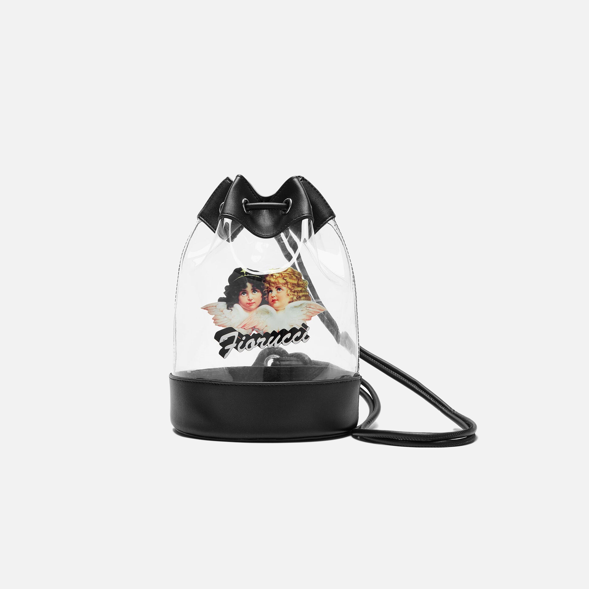 Fiorucci Angels Transparent Pouch - Black