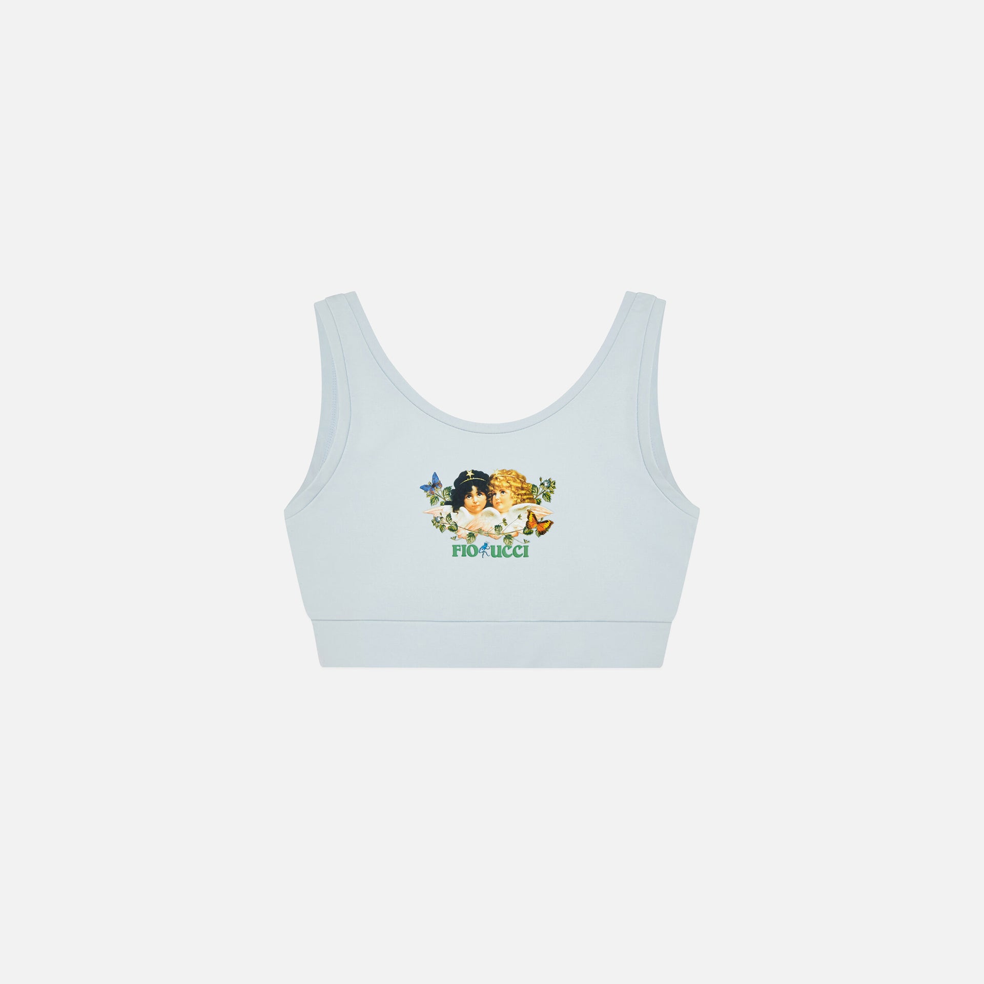 Fiorucci Woodland Angels Crop Top - River