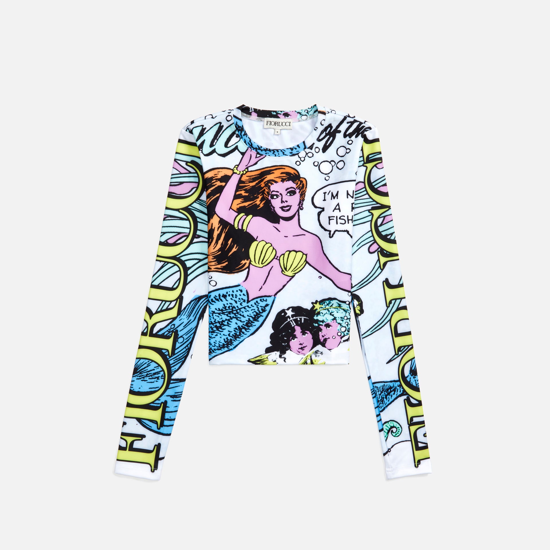 Fiorucci Princess of the Sea L/S Top - Multi