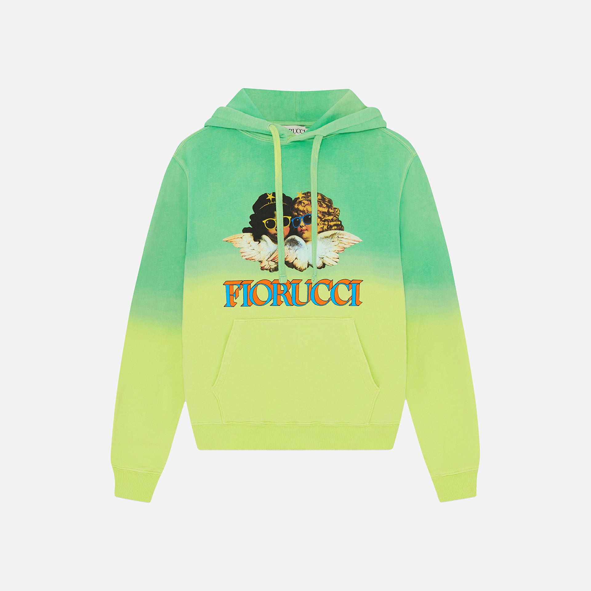 Fiorucci Ombre Sunglasses Angels Hoodie - Multi