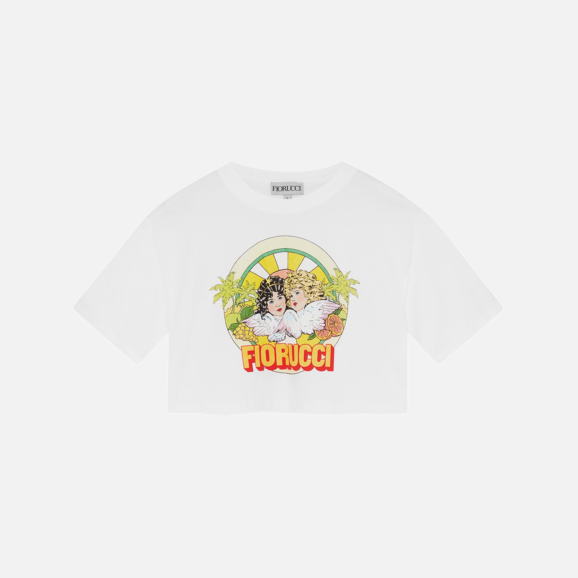 Fiorucci Desert Angels Boxy Tee - White