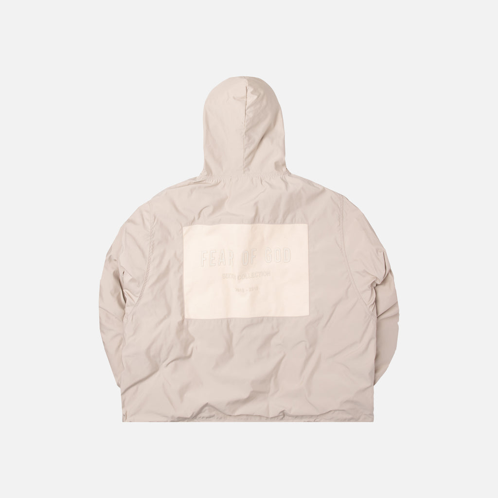 Fear of God Nylon Full-Zip Hoodie - Bone – Kith