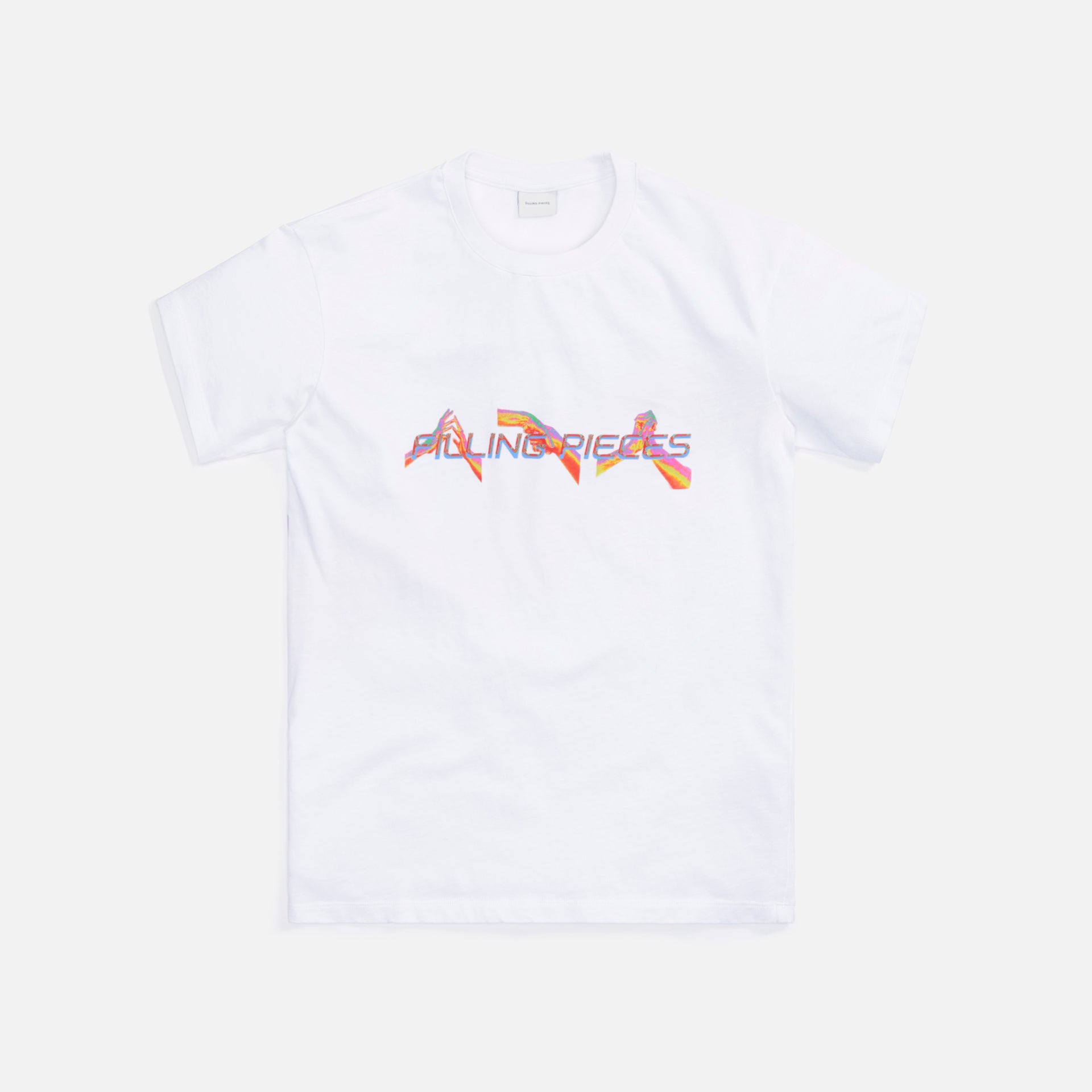 Filling Pieces Handshake Tee - White