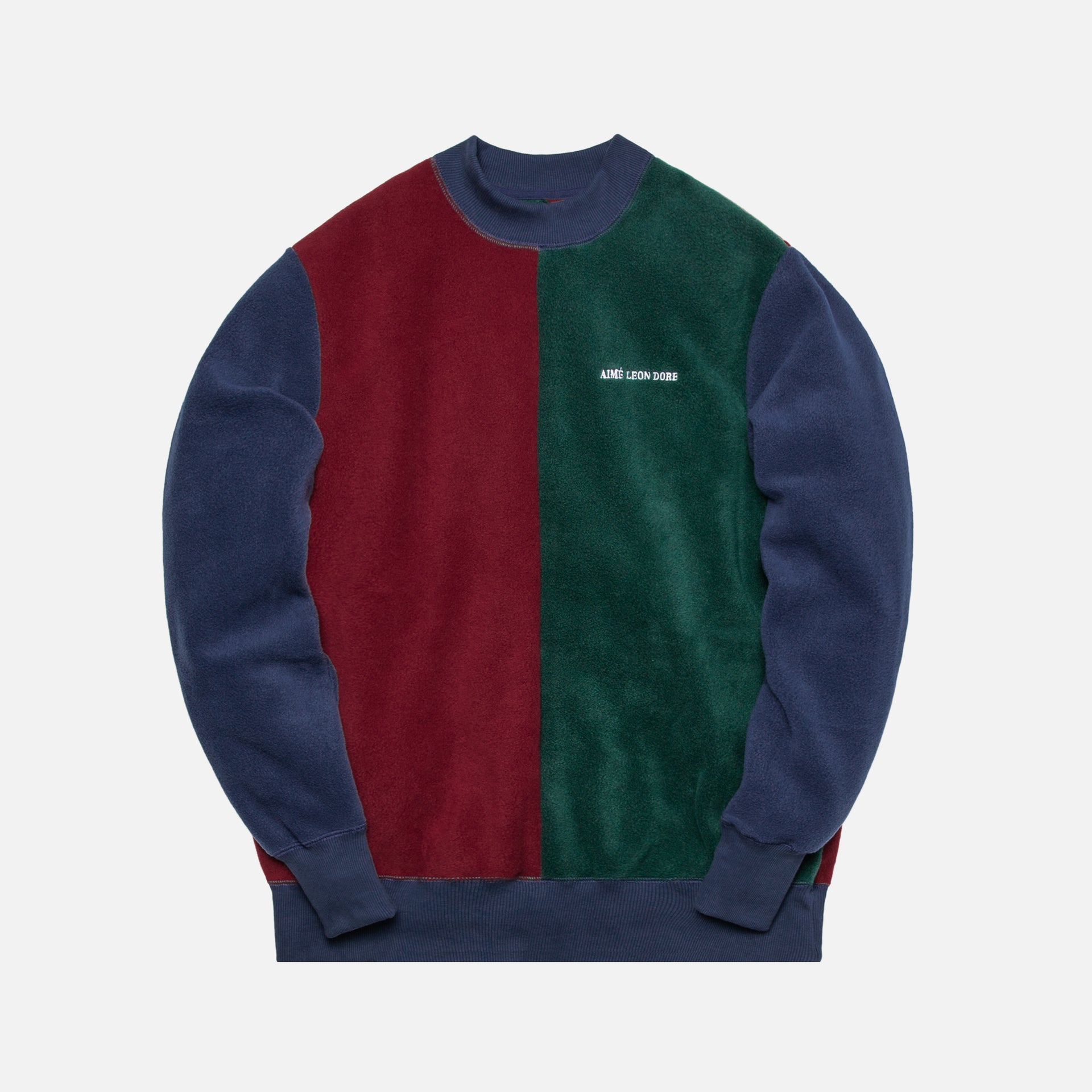 Aimé Leon Dore Polar Fleece Blocked Crewneck - Multi