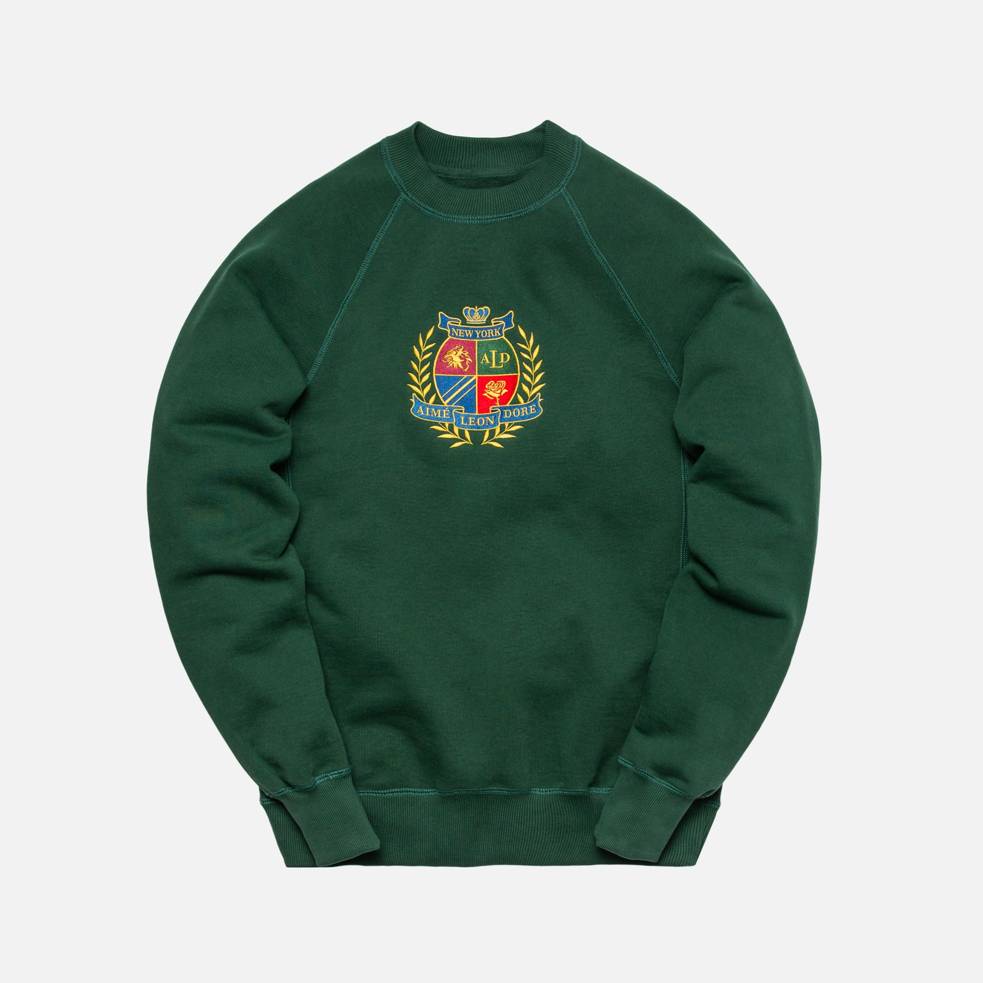 Aimé Leon Dore ALD Crest Crewneck - Green