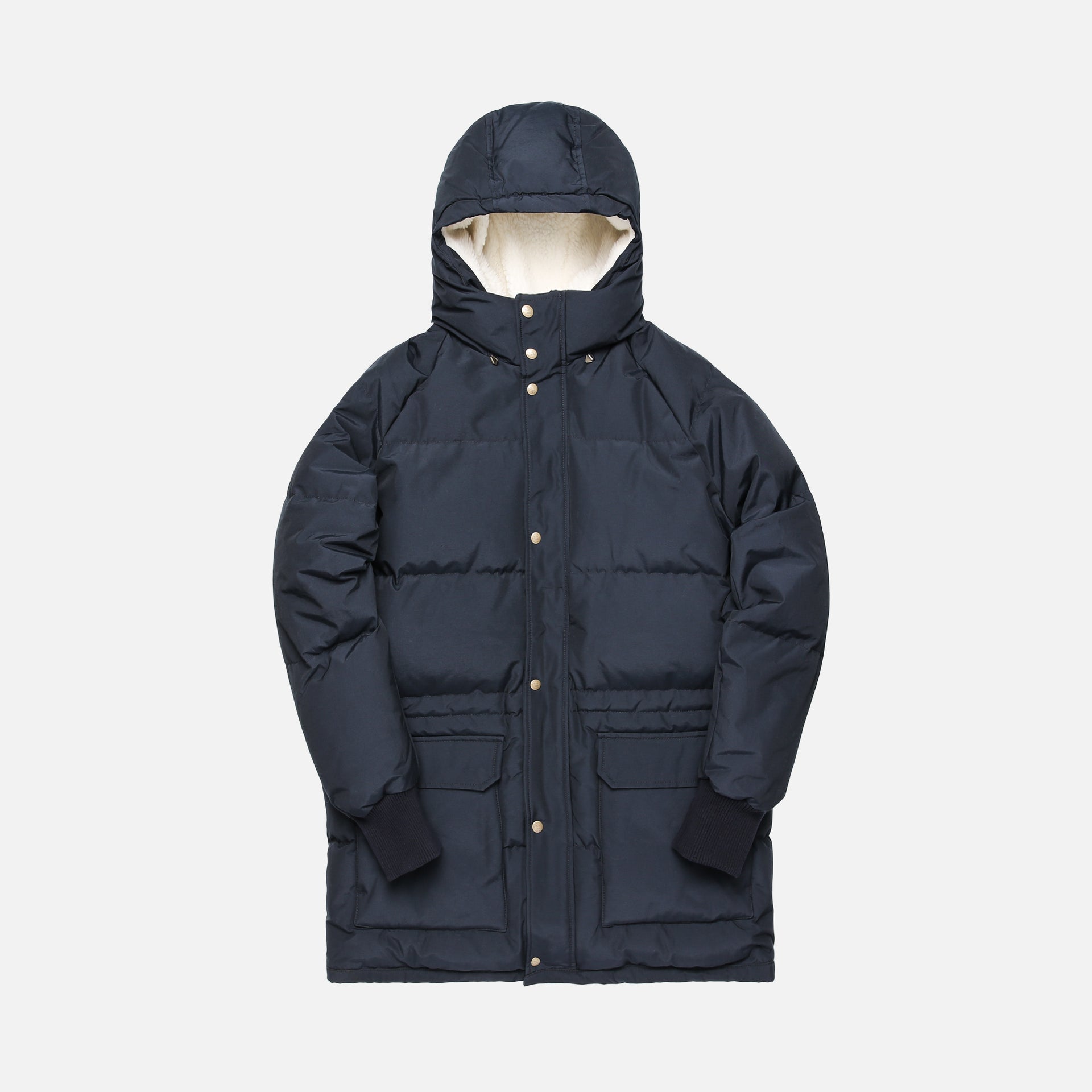 Aimé Leon Dore Down Jacket w/ Hood - Midnight Navy