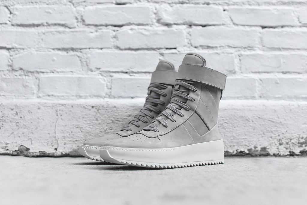 Fear of God Military Sneaker - Overcast Grey – Kith